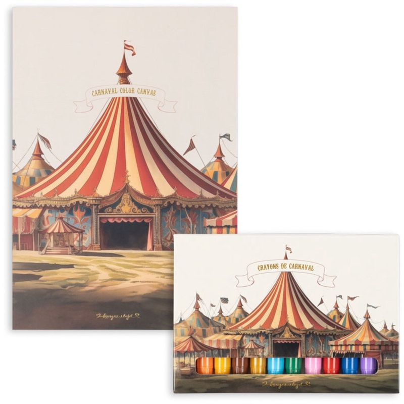 Konges Sljd Multi Gel Crayons & Drawing Pad Fsc